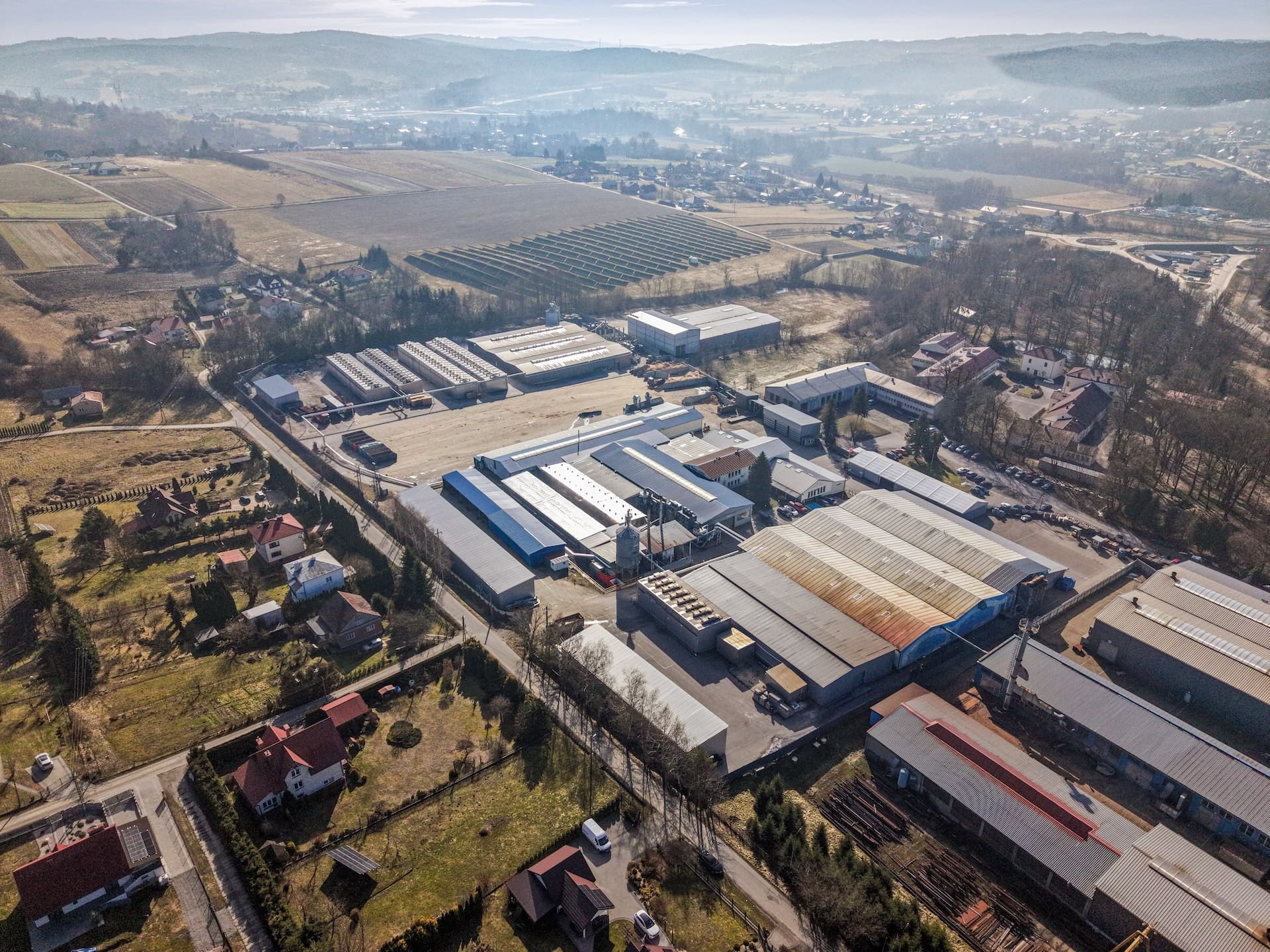 Czudec Industrial Park z lotu ptaka